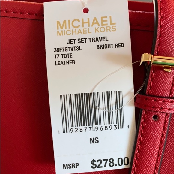 ✨Sold✨ Michael Kors Jet Set Tote - Picture 6 of 8